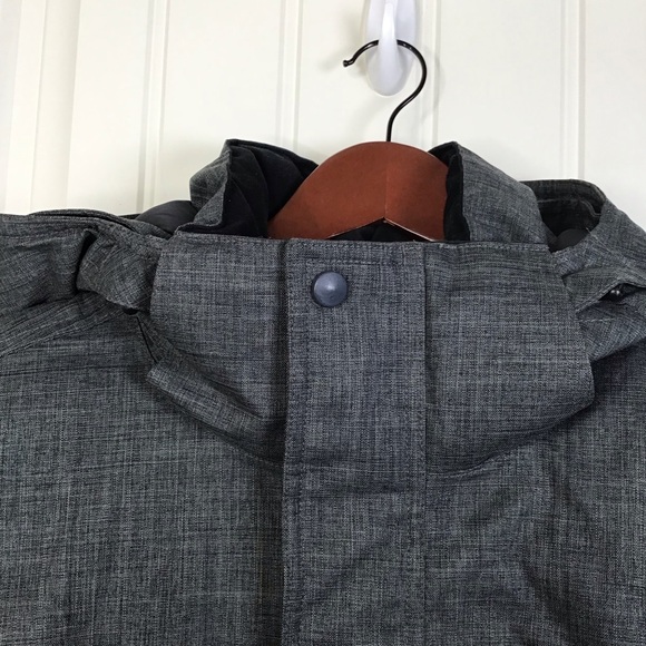L.L. Bean TEK Waterproof Down Filled Shell Parka In Grey Size Medium. - Picture 5 of 12
